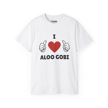 Yorkshire Indian I Love Aloo Gobi T-Shirt