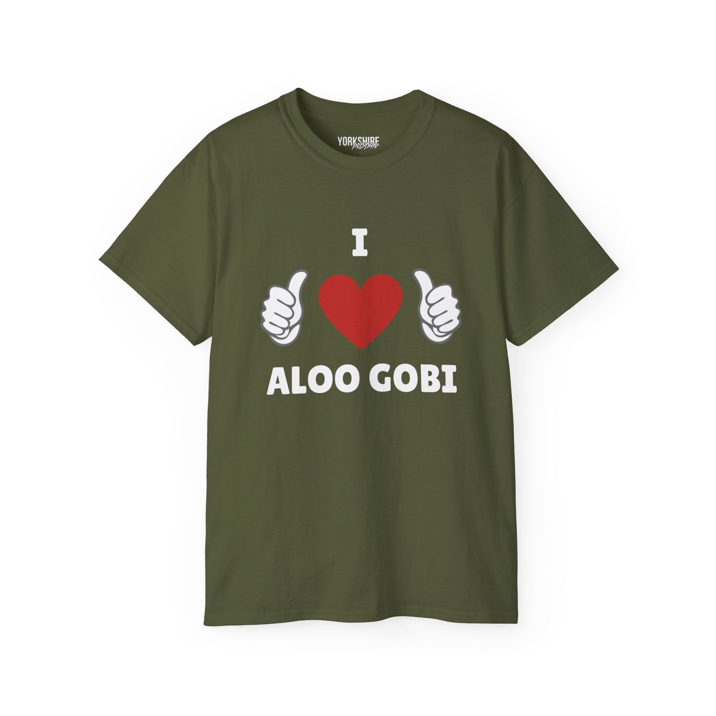 Yorkshire Indian I Love Aloo Gobi T-Shirt