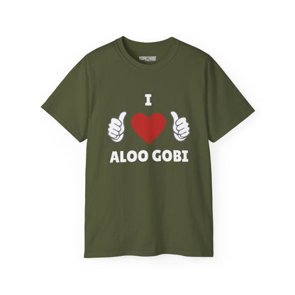 Yorkshire Indian I Love Aloo Gobi T-Shirt