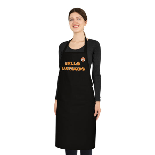 Yorkshire Indian Hello Bastuuds Cooking Apron